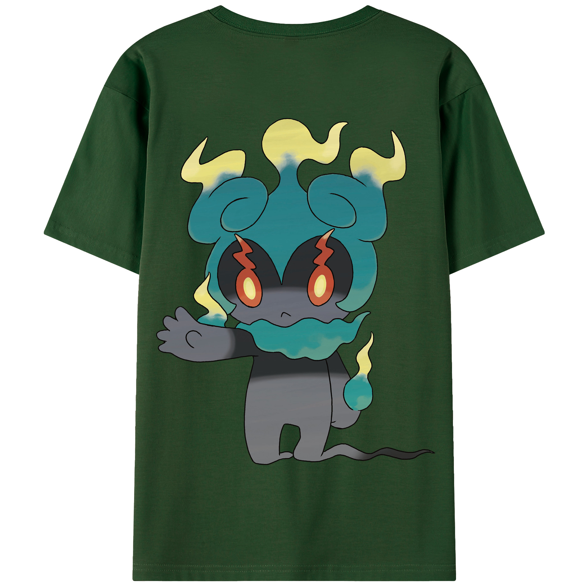（画像用） ポケットモンスター Pokémon 綿100％半袖Tシャツ（背面プリント）